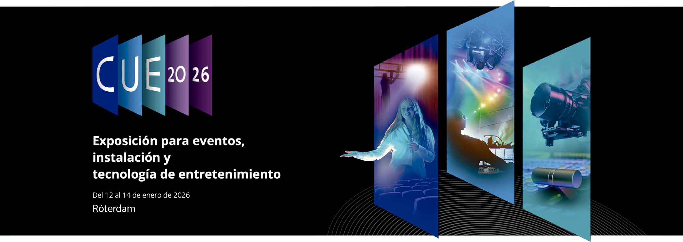 Banner feria CUE 2026