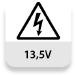 Voltaje: 13,5V