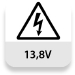 Voltaje: 13,8V