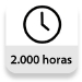 Horas de vida útil (según fabricante): 2000h