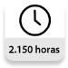 Horas de vida útil (según fabricante): 2150h