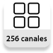 256 Canales