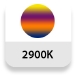 Temperatura de color: 2900K