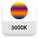 Temperatura de color: 3000K