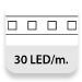30 LED/metro