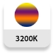 Temperatura de color: 3200K