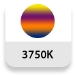 Temperatura de color: 3750K