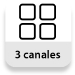 3 Canales