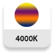 Temperatura de color: 4000K