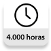 Horas de vida útil (según fabricante): 4000h