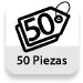 50 Piezas