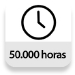 Horas de vida útil (según fabricante): 50000h