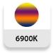 Temperatura de color: 6900K