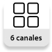 6 Canales