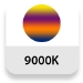 Temperatura de color: 9000K