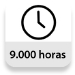 Horas de vida útil (según fabricante): 9000h