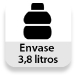 Envase 3,8 l.