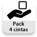 Pack 4 cintas