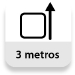 Altura: 3 metros