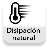 Disipación natural del calor