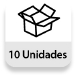 Embalaje completo: 10 unidades