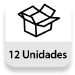 Embalaje completo: 12 unidades