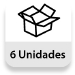 Embalaje completo: 6unidades