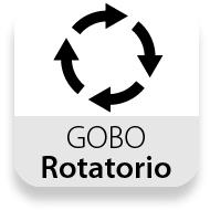 Gobo rotatorio