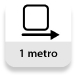 Longitud: 1 metro